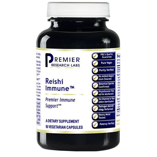 Premier Research Labs Reishi Immune Liver and Immune Support 90 Veg Capsules