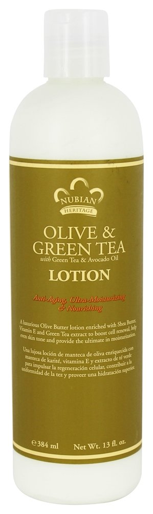 Nubian Heritage - Olive & Green Tea Lotion - 13 fl. oz.