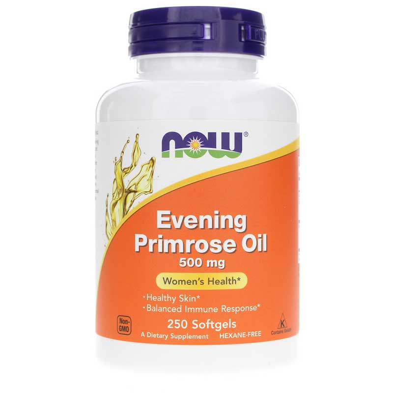 NOW Foods Evening Primrose Oil 500 Mg 250 Softgels