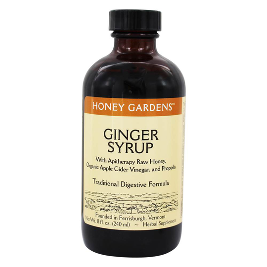 Honey Gardens - Ginger Syrup Traditional Digestive Formula - 8 fl. oz.
