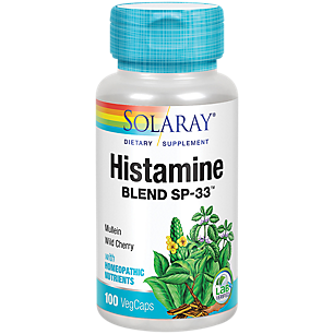 Histamin Blend SP-33 Mullein-Wild Cherry with Homeopathic Nutrients (100 Capsules)