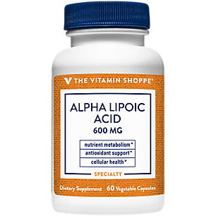 Alpha Lipoic Acid - Antioxidant & Cellular Support - 600 MG (60 Vegetable Capsules)