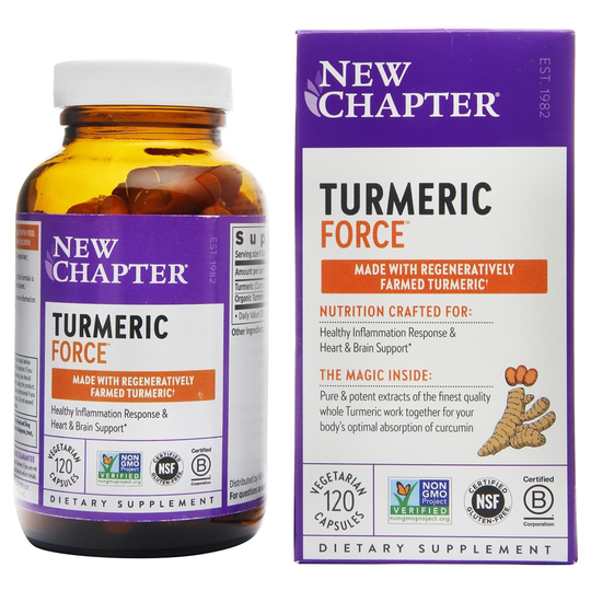 New Chapter - Turmeric Force - 120 Vegetarian Capsules