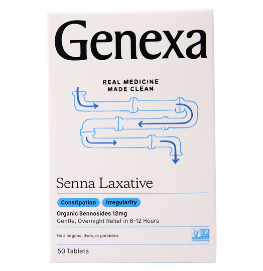 Genexa - Senna Laxative - 50 Tablets