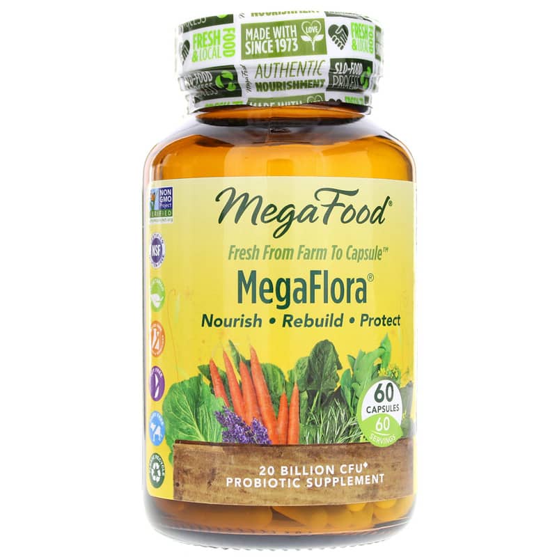 Megafood MegaFlora 60 Capsules
