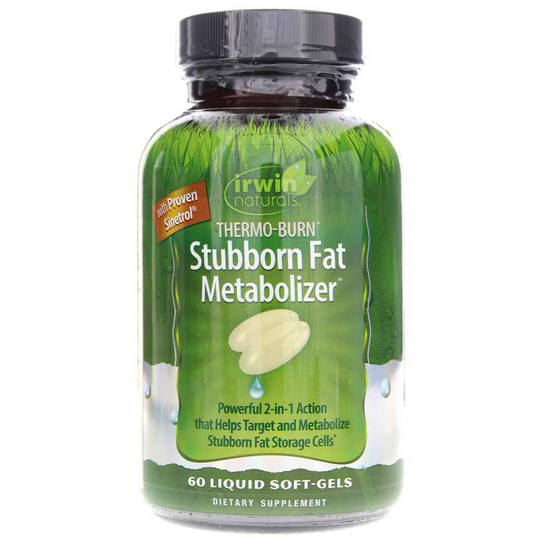Irwin Naturals Thermo-Burn Stubborn Fat Metabolizer 60 Liquid Softgels