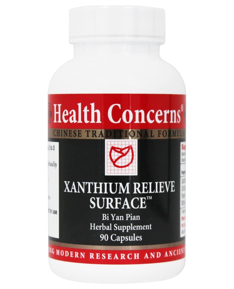 Health Concerns - Xanthium Relieve Surface - 90 Capsules