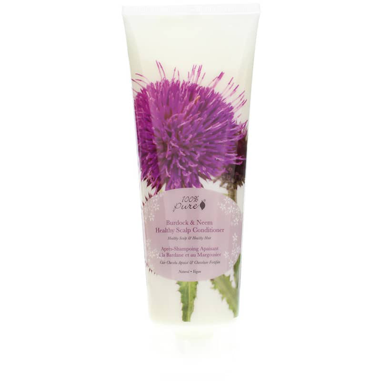 100% Pure Burdock & Neem Healthy Scalp Conditioner 8 Oz