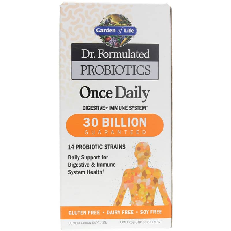 Garden of Life Dr. Formulated Probiotics Once Daily 30 Veg Capsules