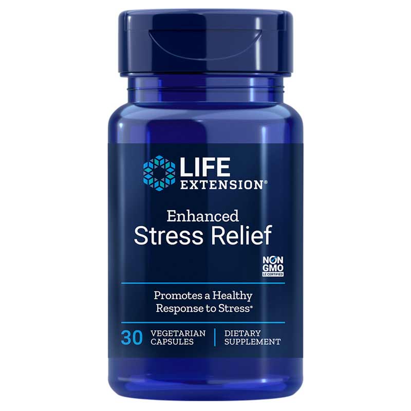 Life Extension Enhanced Stress Relief 30 Veg Capsules
