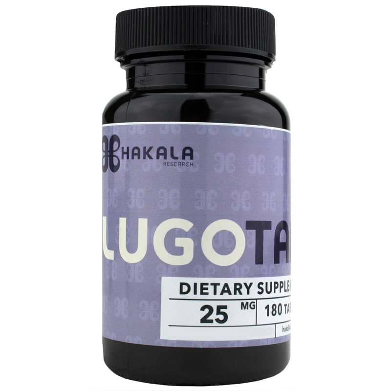 Hakala Research LugoTab 25 Mg 180 Tablets