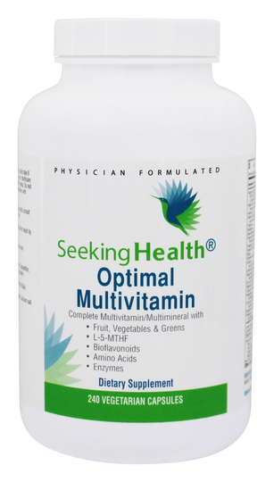 Seeking Health - Optimal Multivitamin - 240 Vegetarian Capsules
