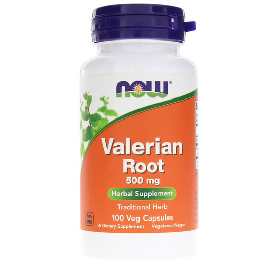 NOW Foods Valerian Root 500 Mg 100 Veg Capsules