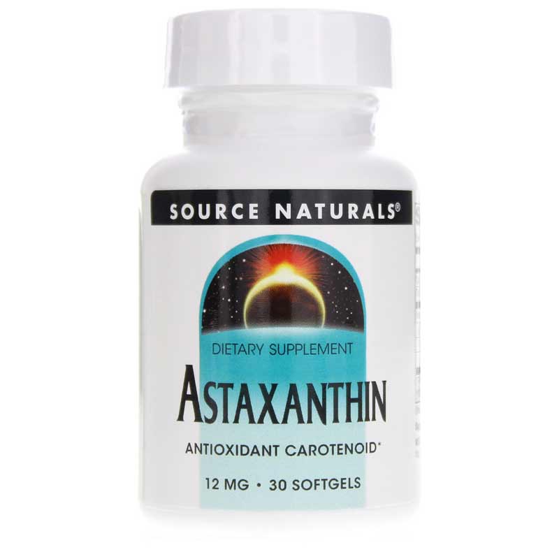 Source Naturals Astaxanthin 12 Mg 30 Softgels