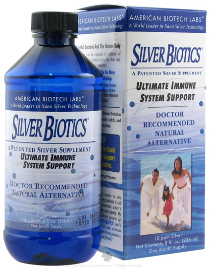 American Biotech Labs - Silver Biotics Ultimate Immune System Support 10 Ppm - 8 fl. oz.
