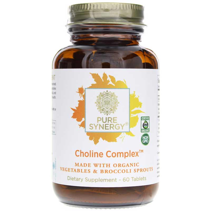 Pure Synergy Choline Complex Organic 60 Tablets