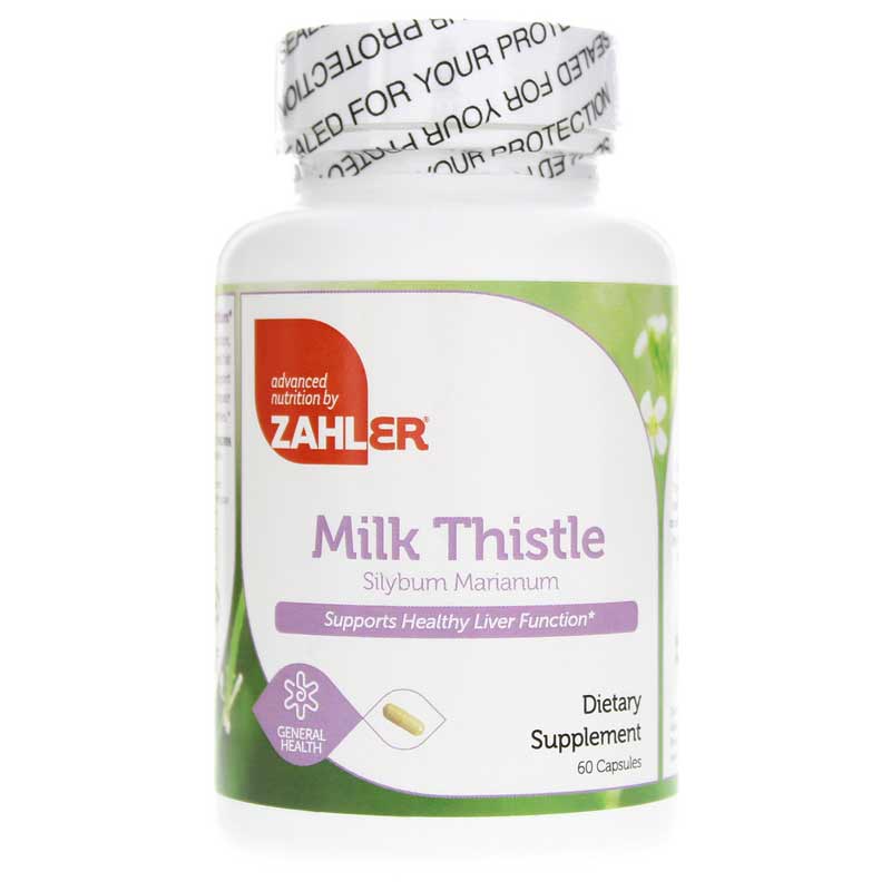 Zahler Milk Thistle 60 Capsules