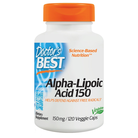 Doctor's Best - Alpha Lipoic Acid 150 mg. - 120 Capsules