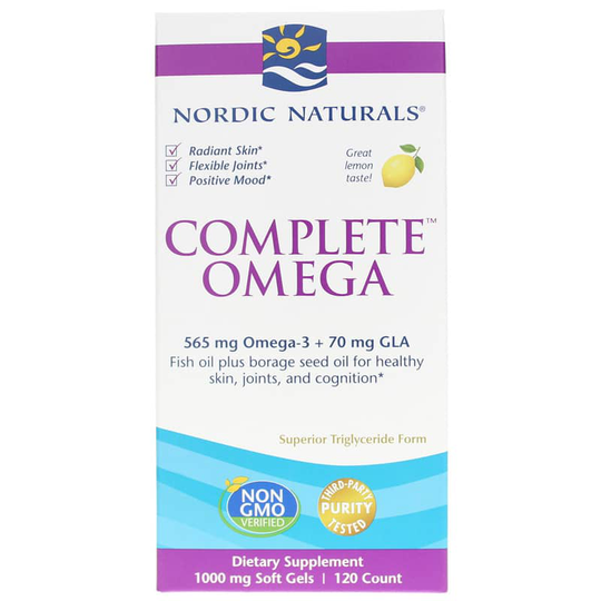 Nordic Naturals Complete Omega 120 Softgels
