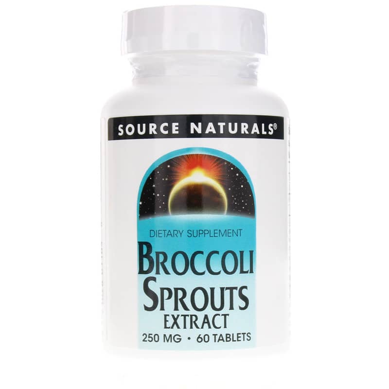 Source Naturals Broccoli Sprouts Extract 60 Tablets