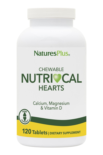 Natures Plus - Nutri-Cal Hearts Chewable - 120 Tablets