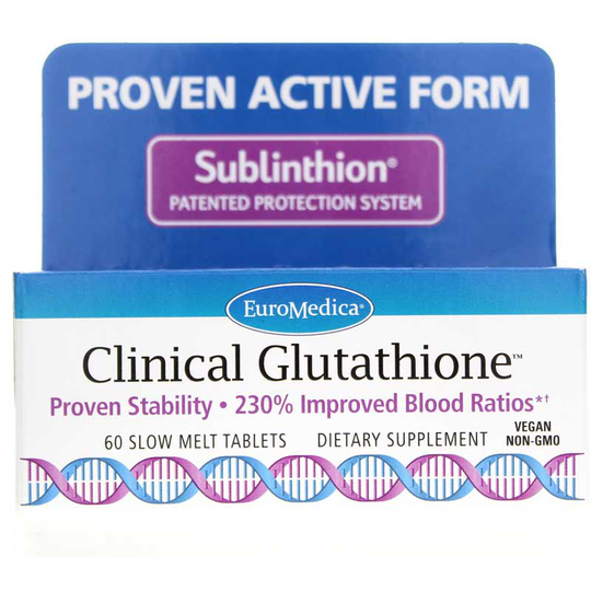 EuroMedica Clinical Glutathione 60 Tablets