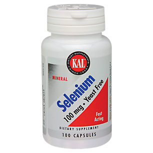 Selenium - Yeast Free - 100 MCG (100 Tablets)