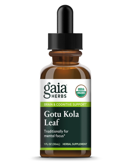 Gaia Herbs - Organic Gotu Kola Leaf - 1 fl. oz.