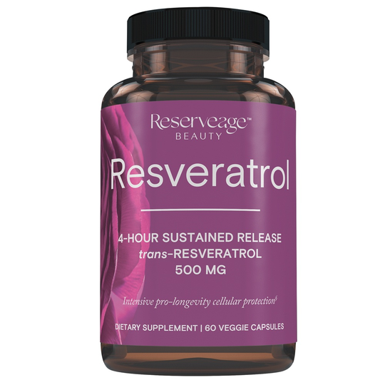 Reserveage Nutrition - Resveratrol 500 mg. - 60 Vegetable Capsule(s)