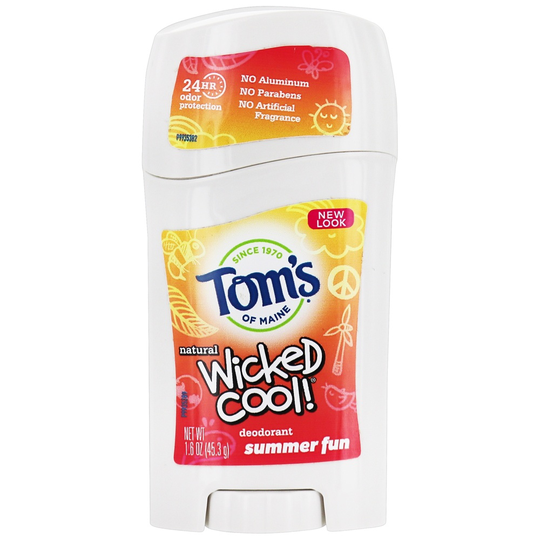 Tom's of Maine - Natural Wicked Cool Deodorant Summer Fun - 1.6 oz.