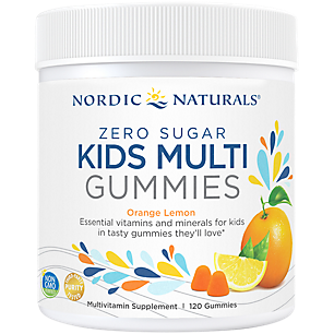 Kids Multi Gummies - Zero Sugar Multivitamin - Orange Lemon (120 Gummies)