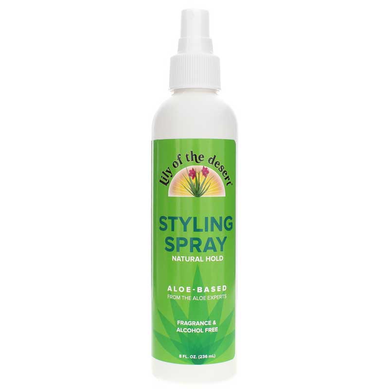 Lily Of The Desert Aloe-Based Styling Spray Natural Hold 8 Oz