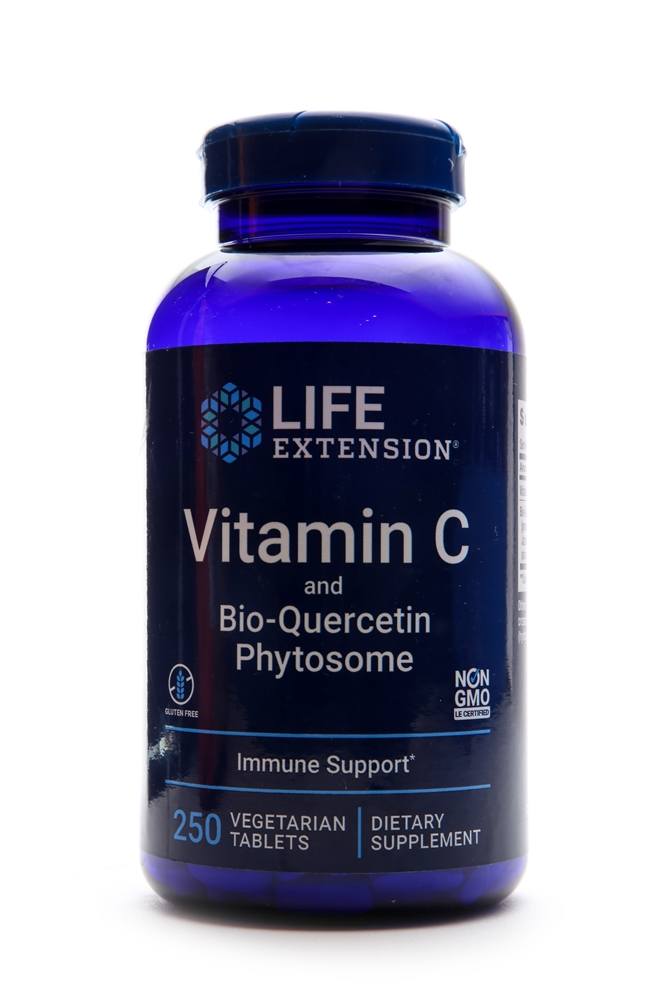 Life Extension - Vitamin C with Bio-Quercetin - 250 Vegetarian Tablets