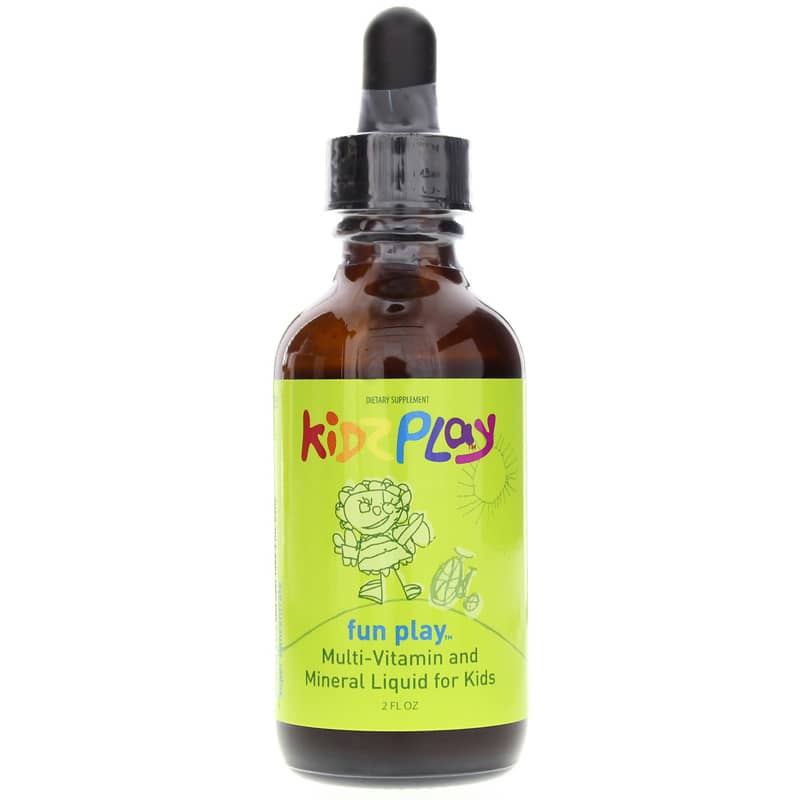 Systemic Formulas Kidz Play Fun Play Multi-Vitamin Mineral Liquid 2 Oz