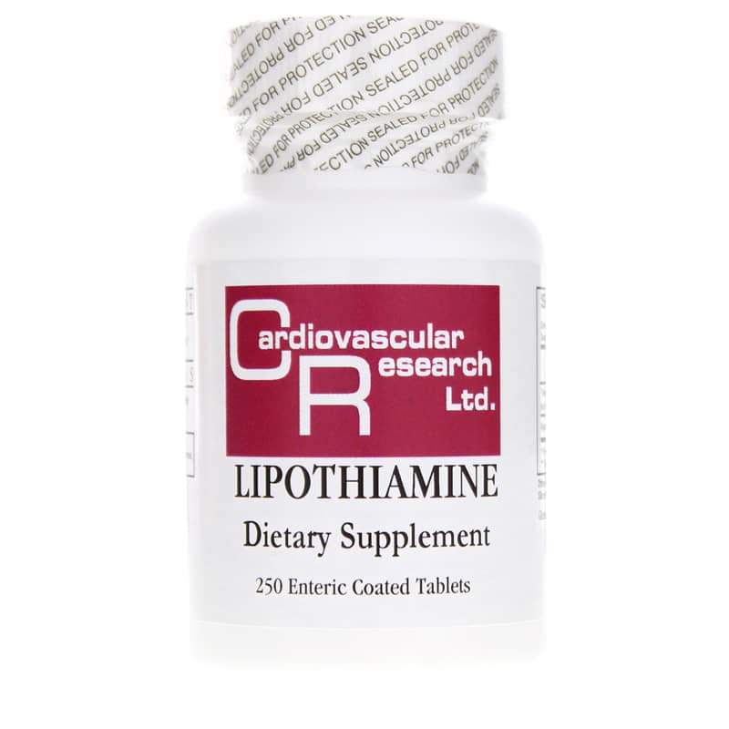 Cardiovascular Research Lipothiamine 250 Enteric Coated Tablets