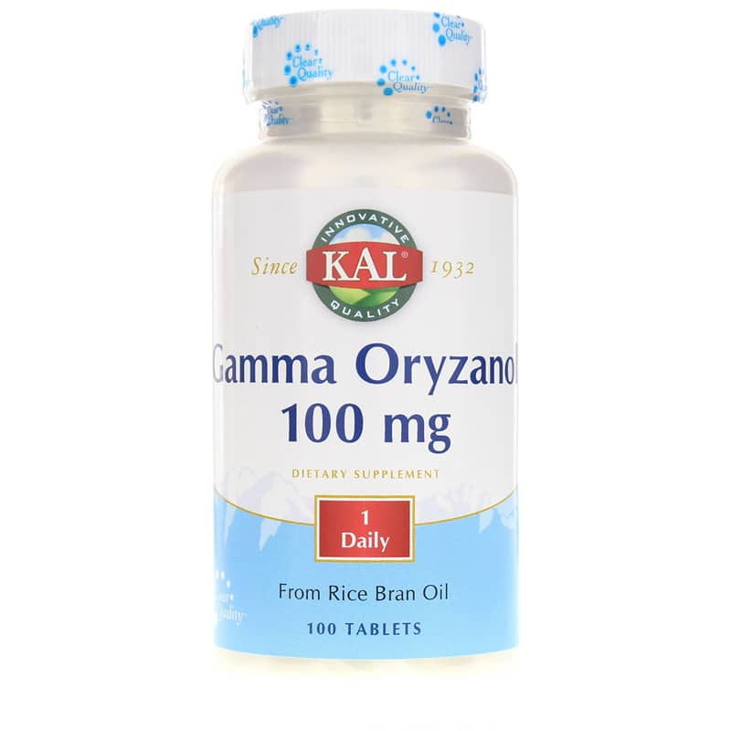Kal Gamma Oryzanol 100 Mg 100 Tablets