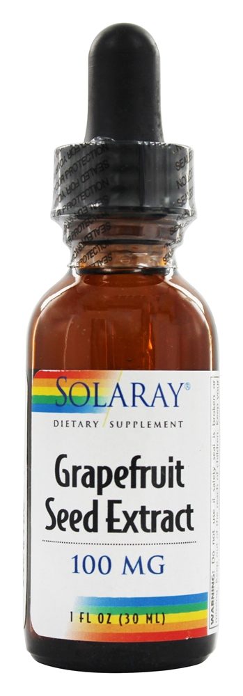 Solaray - Grapefruit Seed Extract 100 mg. - 1 oz.