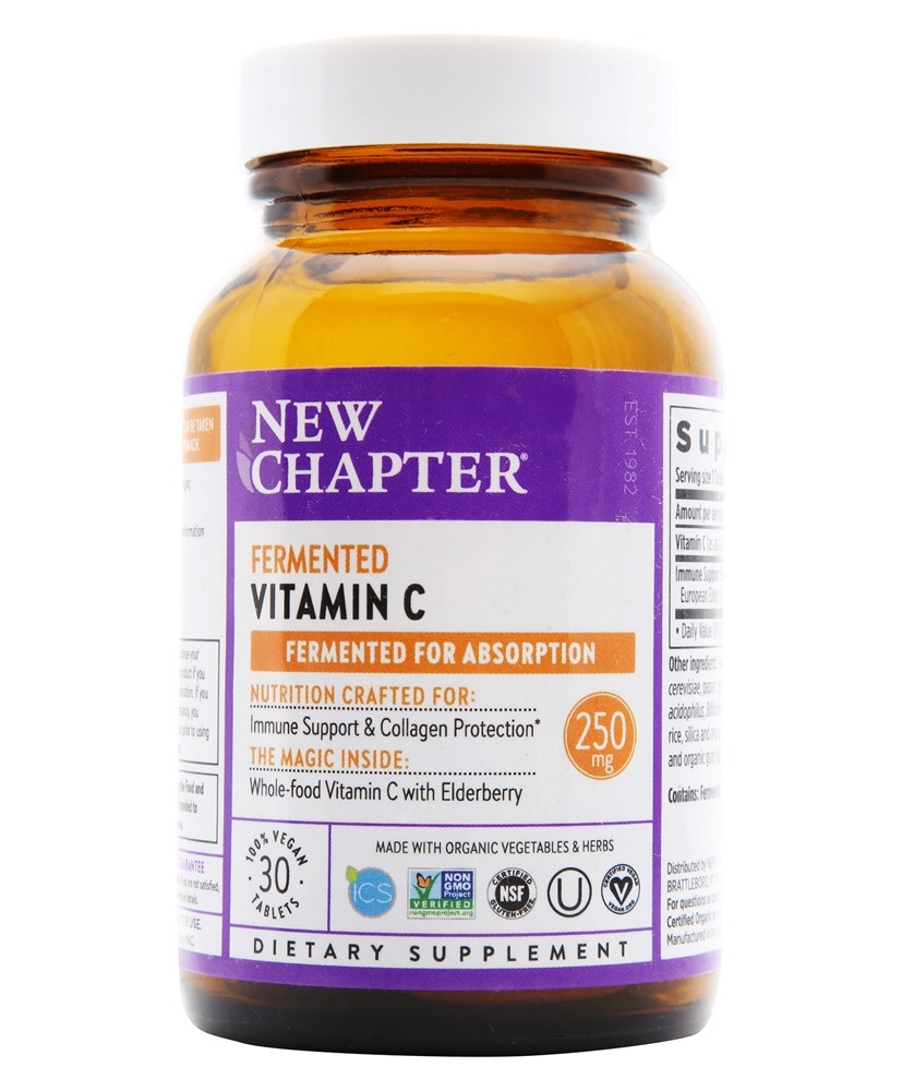 New Chapter - Fermented Vitamin C 250 mg. - 30 Vegan Tablet(s)