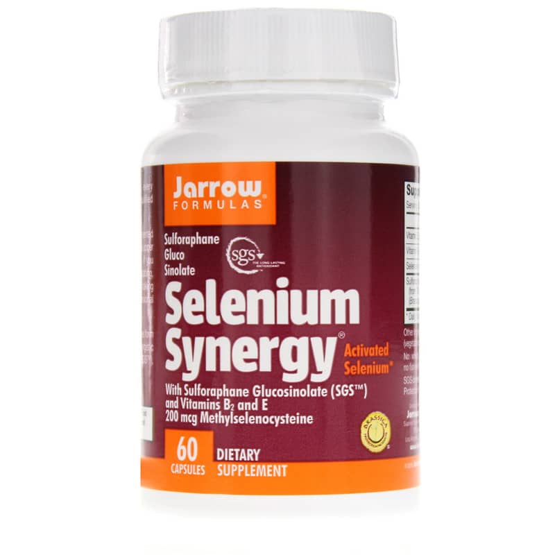 Jarrow Formulas Selenium Synergy 200 Mcg 60 Capsules