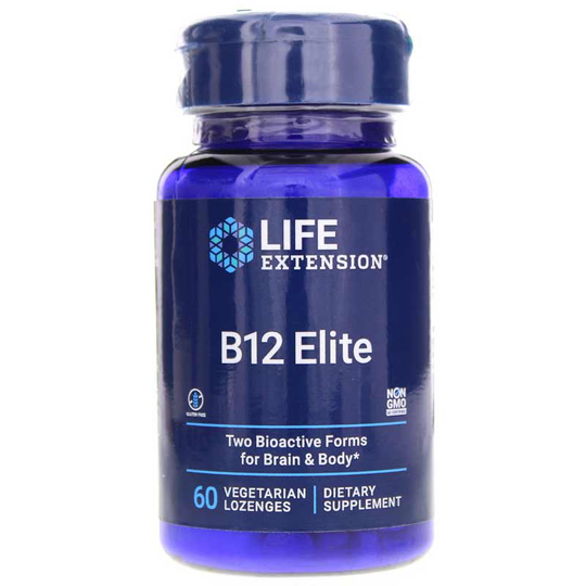 Life Extension B12 Elite 60 Veg Lozenges