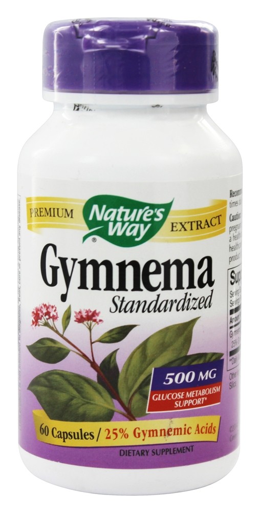 Nature's Way - Gymnema Standardized Extract - 60 Capsules