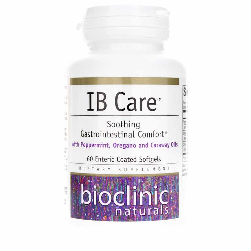 Bioclinic Naturals IB Care 60 Enteric Coated Softgels