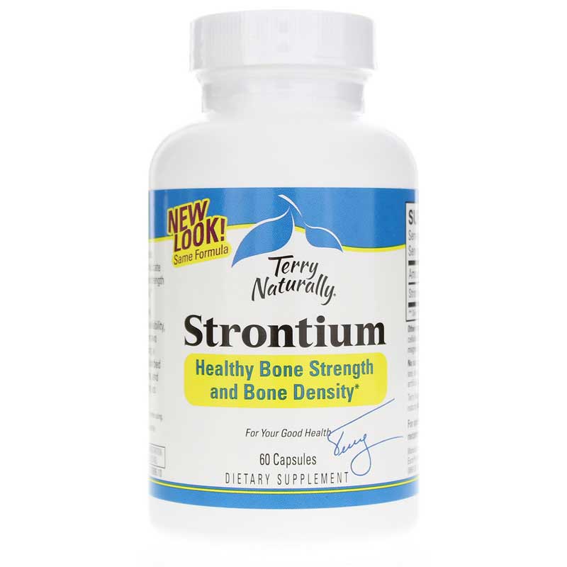 Terry Naturally Strontium 60 Capsules