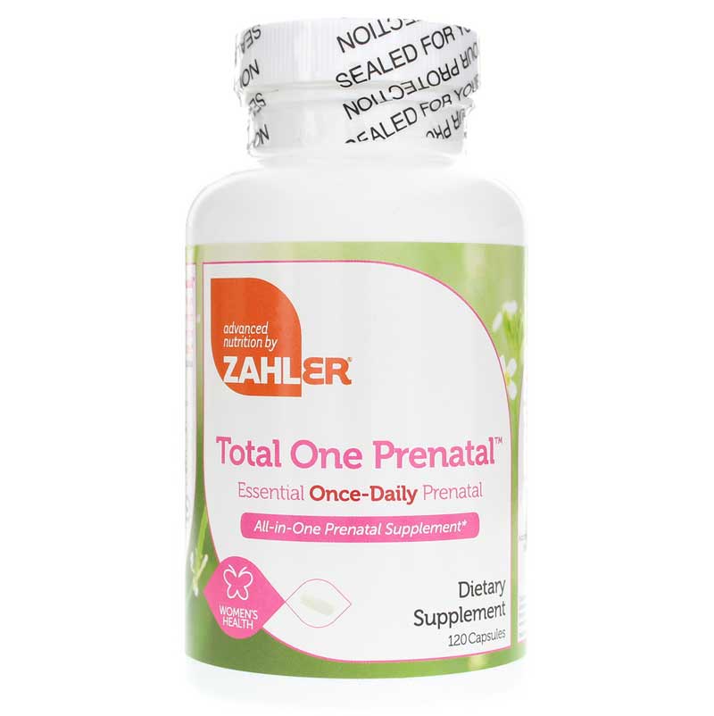 Zahler Total One Prenatal 120 Capsules