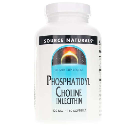 Source Naturals Phosphatidyl Choline 420 Mg 180 Softgels