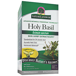 Holy Basil - Ayuvedic Herb Tulsi - 300 MG (90 Vegetarian Capsules)