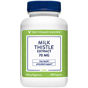 Milk Thistle Extract - Promotes Liver Health & Antioxidant Support - 70 MG (300 Capsules)