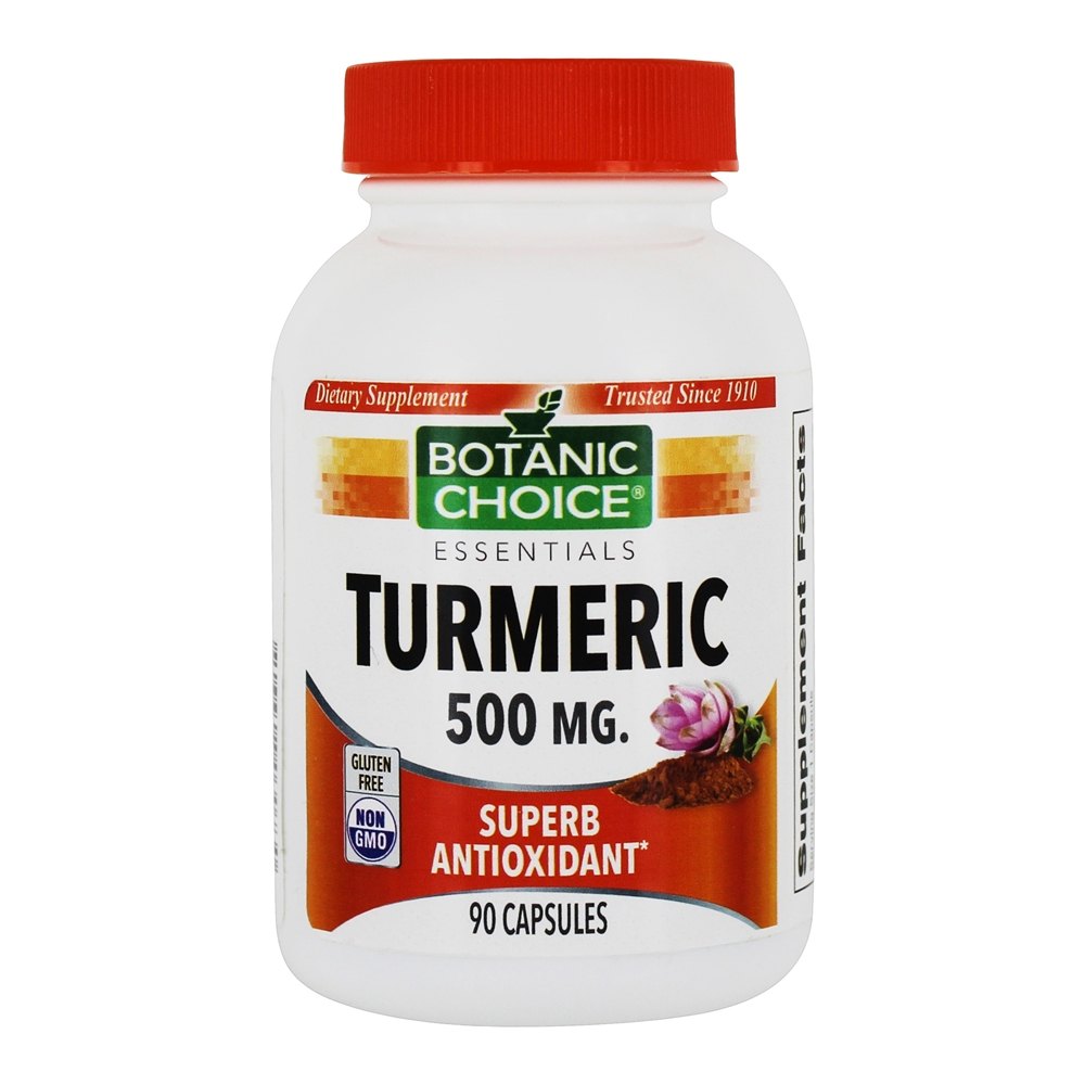 Botanic Choice - Turmeric Superb Antioxidant 500 mg. - 90 Capsules