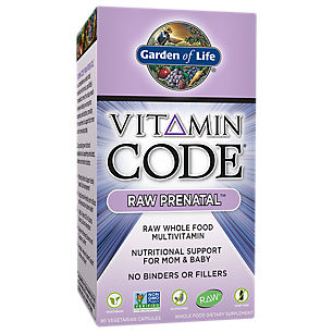 Vitamin Code Raw Whole Food Prenatal Multivitamin (90 Vegetarian Capsules)
