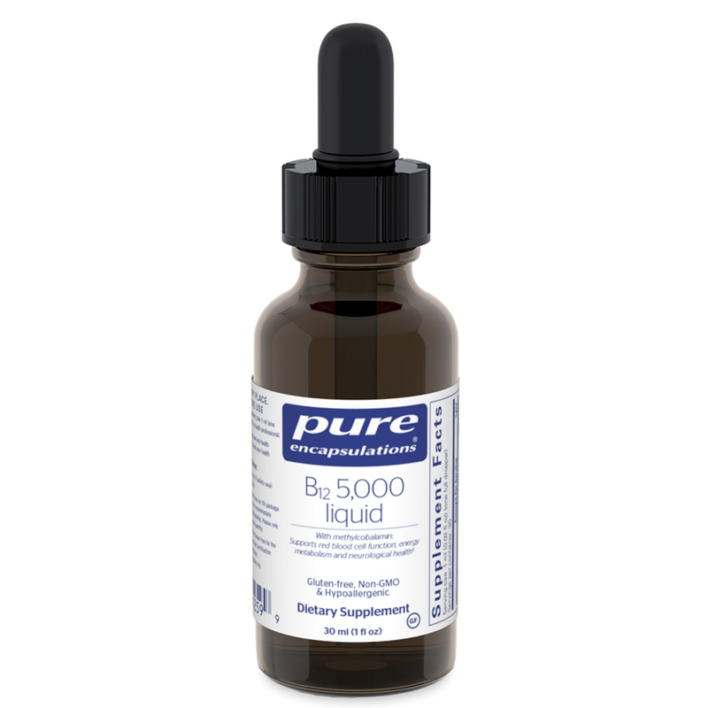 Pure Encapsulations B12 5000 Liquid 1 Oz